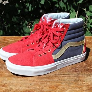 Vans Captain Marvel Sk8 Shoes W 9, M 7.5